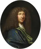 PORTRAIT OF MOLIÈRE by circle of Pierre Mignard, Oil on canvas (relined), sold May 2009