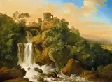 LANDSCAPE NEAR TIVOLI by called Dietricy Christian Wilhelm Ernst Dietrich, Oil on canvas, sold May 2009
