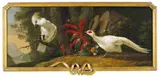 French School, second half 18th century, SURPORTE WITH FLOWERS, Oil on canvas (relined)