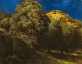 Hans Thoma, A LATE-SUMMER DAY IN THE BLACK FOREST, Oil on canvas (relined)