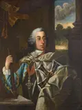 in der Art des Georges Desmarées, KURFÜRST CLEMENS AUGUST VON KÖLN ALS HOCHMEISTER DES DEUTSCHEN ORDENS, Öl auf Leinwand