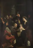 Franz Friedrich Franck, ADORATION OF THE MAGI, Oil on panel
