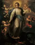 THE IMMACULATE CONCEPTION by South German School 18th century, Oil on canvas (relined), sold Mar 2009