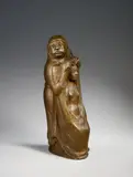 Ernst Barlach, Die Kupplerin II (The Match Maker II), Bronze sculpture