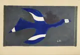 Georges Braque, Vol de Nuit (Oiseau XII), Colour lithograph on wove aper