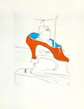 Salvador Dalí, Après 50 ans de Surréalisme, 12 drypoints with pochoir colouring on Rives wove paper ca