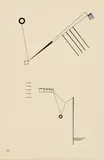 Wassily Kandinsky, Untitled, Pen and ink on textured, chamois coloured paper