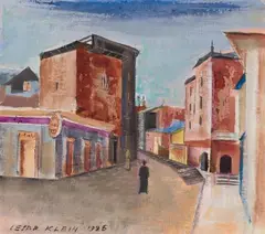 Cesar Klein, Capodistira, Istria, Oil on canvas