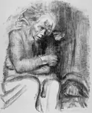 Abschied und Tod (Departure and Death) by Käthe Kollwitz, With 8, individually matted colour reproductions and a text by Gerhart Hauptmann. Deluxe edition 25/100 with a signed li, sold Dec 2008
