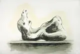 Henry Moore, Stone Reclining Figure II