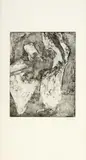 Emil Nolde, Gelehrtenstreit (Scholarly Dispute), Line and tone etching on smooth wove paper