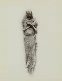Emil Brugsch, MUMMY RAMSES II. 19. DYNASTY, Albumen print