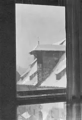 VIEW THROUGH A BACK WINDOW by Max Lohr, Vintage gelatin silver print, sold Dec 2008