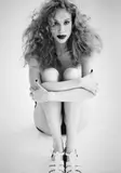 Charlotte March, THE MOUTH!, Gelatin silver print