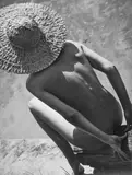 Martin Munkácsi, HEALTHY BODIES, HARPER'S BAZAAR, Gelatin silver print, printed in