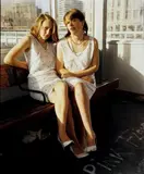 Tom Wood, SISTERS, PIER HEAD, LIVERPOOL, C-print, printed in 2000, on Fujicolor professional paper