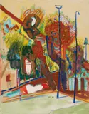 Gerhard Altenbourg, Vororthaltestelle (Suburban Bus Stop)