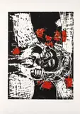 Georg Baselitz, Sterne (Stars), Colour woodcut on smooth wove paper
