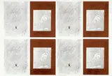 Joseph Beuys, Greta Garbo und der Filzlappen (Greta Garbo and the Felt Rags), Colour offset lithograph on cardboard