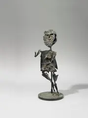 Marionnette by Cesar, Bronze with black-green patina on plinth, total height ca, sold Dec 2008