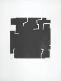 Eduardo Chillida, Zeihartu I, Aquatint on heavy Rives wove paper