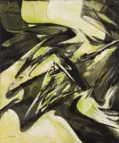 Selpheen (Frühling) (Selpheen (Spring)) by Karl Otto Götz, Mixed media on canvas, sold Dec 2008