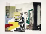 Richard Hamilton, Interior, Colour silkscreen on handmade Crisbrook wove paper