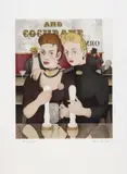 Richard Hamilton, Bronze by gold, Colour etching and aquatint on wove paper