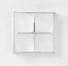 Untitled by Adolf Luther, Mirror object with concavely bulged mirrors, each ca, sold Dec 2008