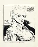 Raymond Pettibon, Untitled (She could sell anything I think!)