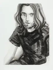 Elizabeth Peyton, Untitled, Aquatint on wove paper