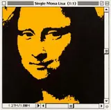 George Pusenkoff, Mona Lisa Yellow, Acrylic on canvas