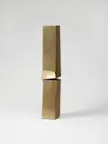 Günter Ferdinand Ris, Paysage architectural VII, Sculpture in nickel silver