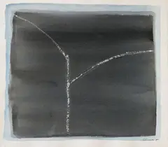 Untitled by Giuseppe Santomaso, Watercolour, with scraped composition, on paper, sold Dec 2008