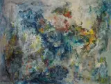 Untitled by Bernard Schultze, Oil and ink on paper, sold Dec 2008
