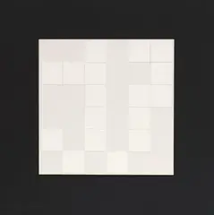 Untitled by Herman de Vries, Paper collage, sold Dec 2008