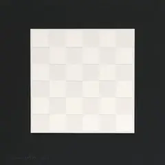 Untitled by Herman de Vries, Paper collage, sold Dec 2008