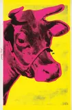 Andy Warhol, Cow, Colour screenprint on thin cardboard