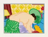 Tom Wesselmann, Judy trying on Clothes, Colour silkscreen on cardboard