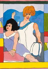 Josef Wittlich, Untitled, Gouache on paper