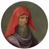 German School circa 1600, PORTRAIT OF A PHILOSOPHER, Oil on panel