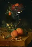 Catharina Treu, FRUIT STILL LIFE, Oil on copper