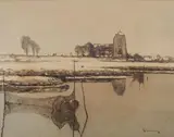 Max Clarenbach, LANDSCAPE IN THE LOWER RHINELAND