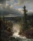 Andreas Achenbach, LANDSCAPE WITH A CREEK