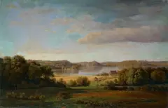 Louis Gurlitt, LANDSCAPE IN SCHLESWIG-HOLSTEIN, Oil on canvas