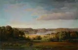 Louis Gurlitt, LANDSCAPE IN SCHLESWIG-HOLSTEIN, Oil on canvas