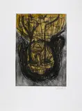 Georg Baselitz, Tränenkopf, Original-Radierung