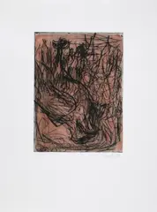 Adler by Georg Baselitz, 1986, Original-Radierung, sold May 2008