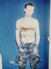 BLAU by Katharina Bosse, 1997, C-Print (Diasec) auf Holplattte, verso sign., dat., bet, sold May 2008