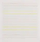 Antonio Calderara, Ohne Titel, 1974, Aquarell und Bleistift auf leicht genarbtem chamoisfarbenem Velin